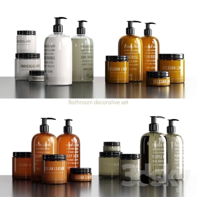Restoration Hardware decorative set
