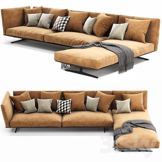 Flexform Evergreen Chaise Lounge