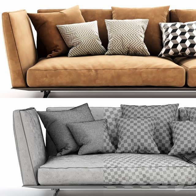 Flexform Evergreen Chaise Lounge