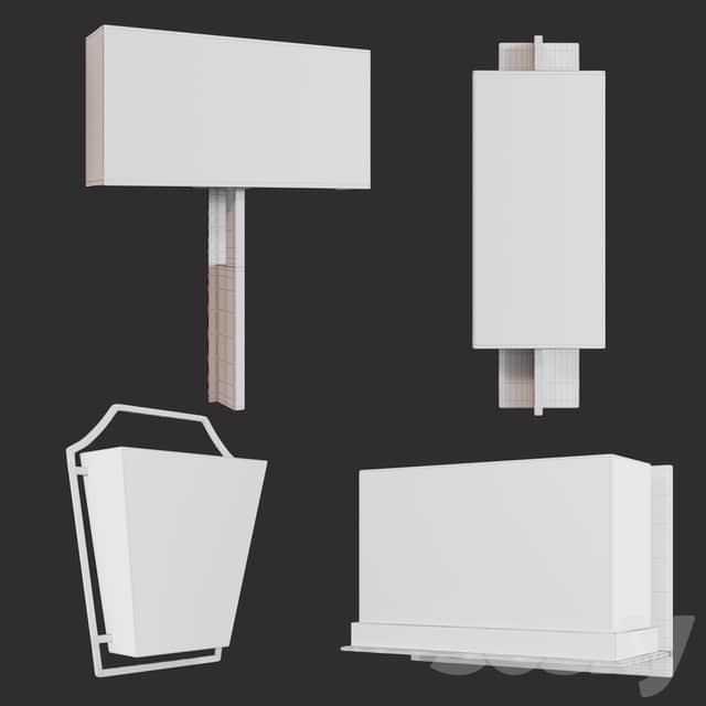 Holly Hunt set SCONCE 5