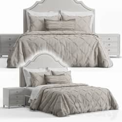 Bed Basset Barcelona Bonnet Headboard Bed 