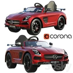 Children 39 s electric car Mercedes Benz SLS AMG 