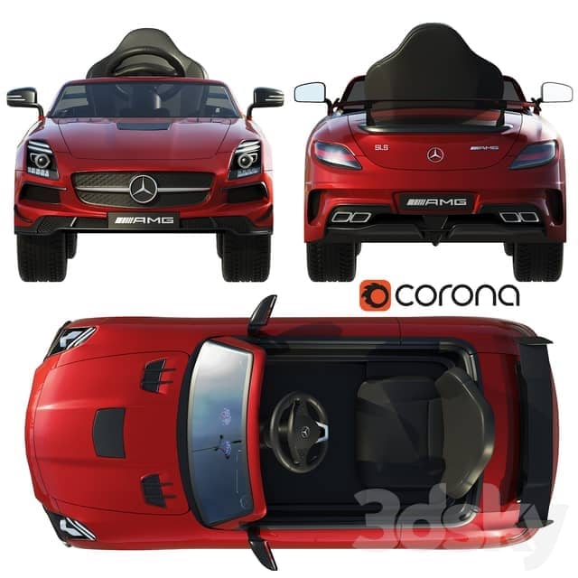 Children 39 s electric car Mercedes Benz SLS AMG