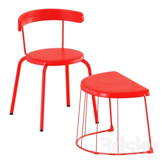Table Chair Ikea Tranarö Table and Yngvar Chairs