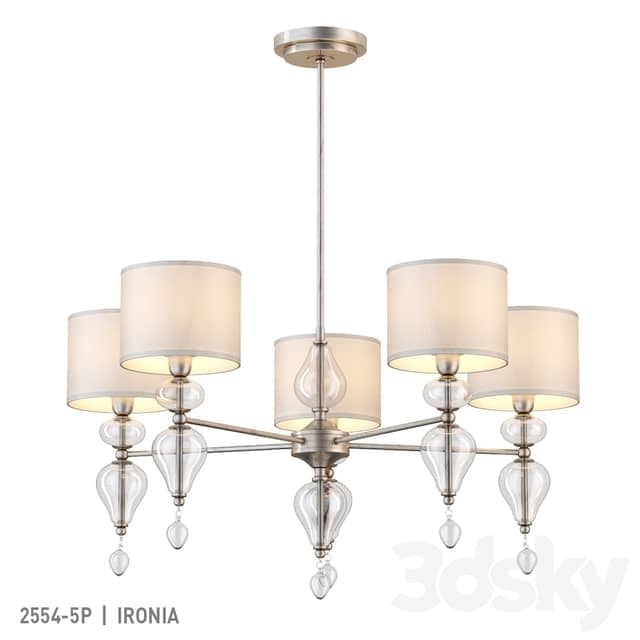 Favorite 2554 5P Pendant light 3D Models
