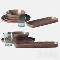 Argila plates set 