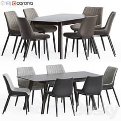 Table Chair Dining Set 62 