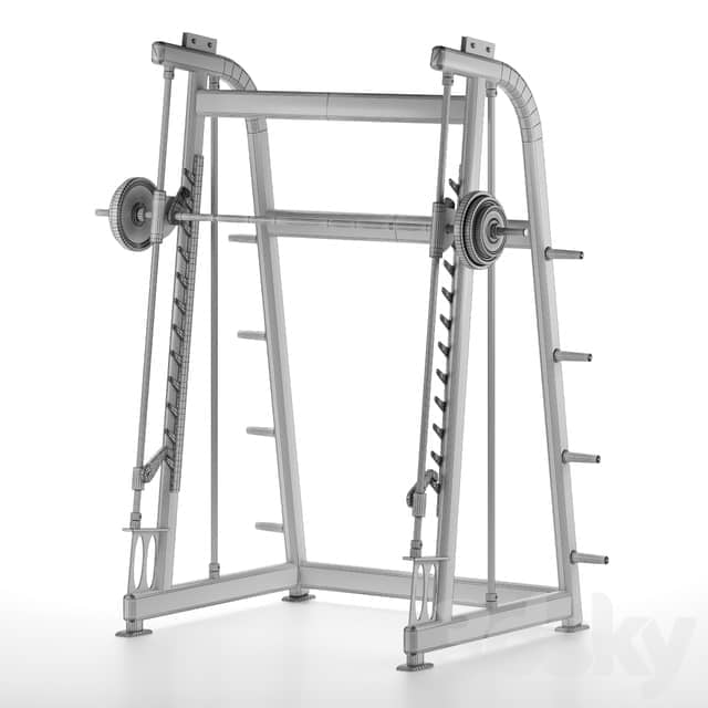 Smith Machine Gym Equipment