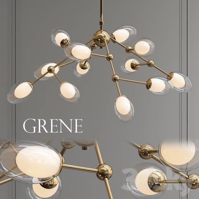 Grene Pendant light 3D Models