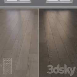 Parquet Oak 2 types layout Christmas tree chevron and linear setduo26 