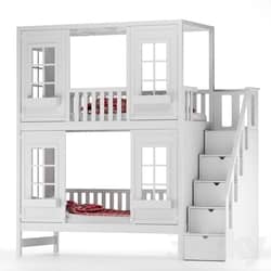 Children 39 s bed Palazzo with a chest of drawers 