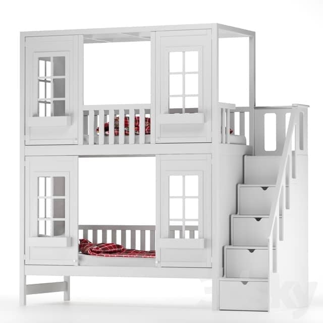 Children 39 s bed Palazzo with a chest of drawers