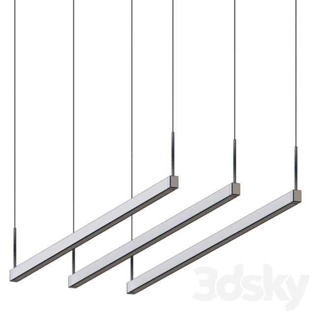 Pendant light Thin Line Led Pendant by Sonneman Lighting