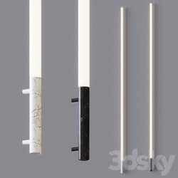 Della Marble thin Wall sconce 
