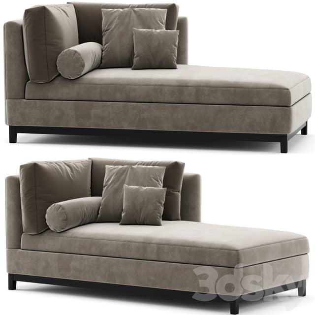 Minotti Andersen Chaise Lounge