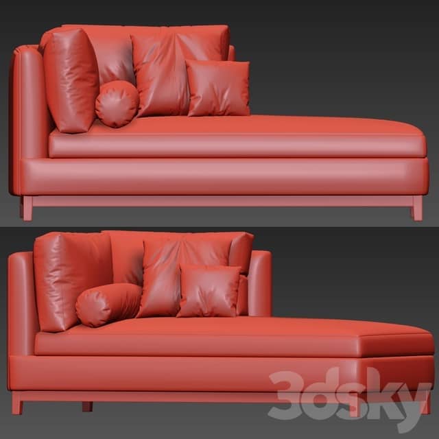 Minotti Andersen Chaise Lounge