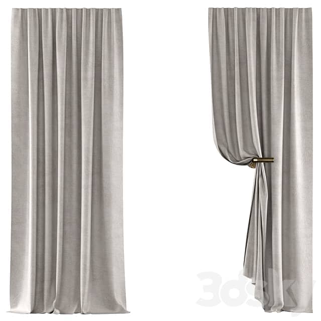 Curtains 122 Rh Baby Child Luster Velvet Tie Top