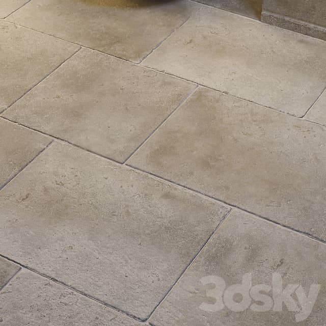 Sandstone floor