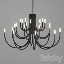 Pendant light Chandelier PALMA BY ALMA LIGHT Black 