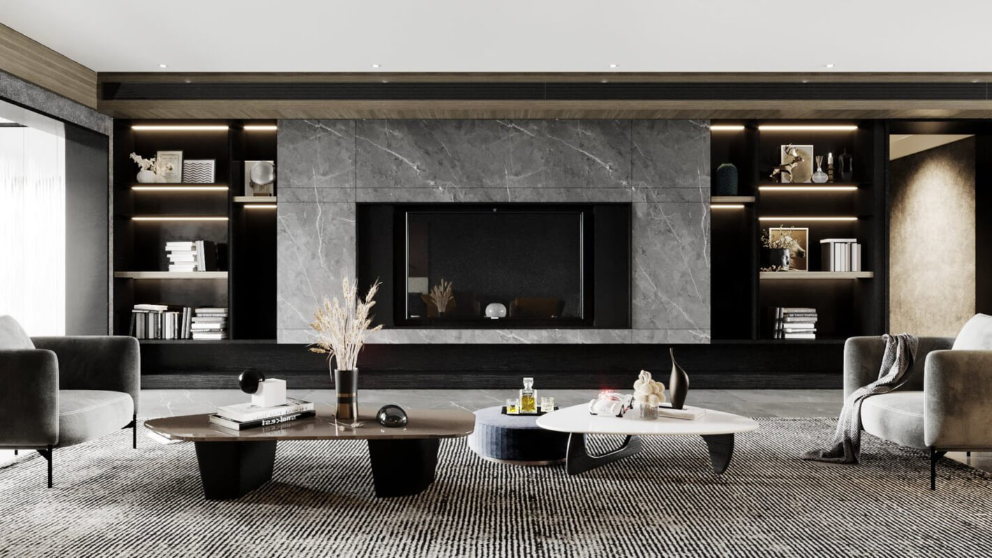  Living Room Interior by Doan Nguyen