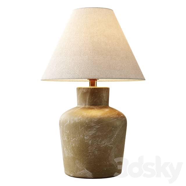 Zara Home The ceramic lamp