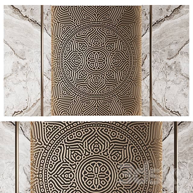 Wall panel with a pattern 2