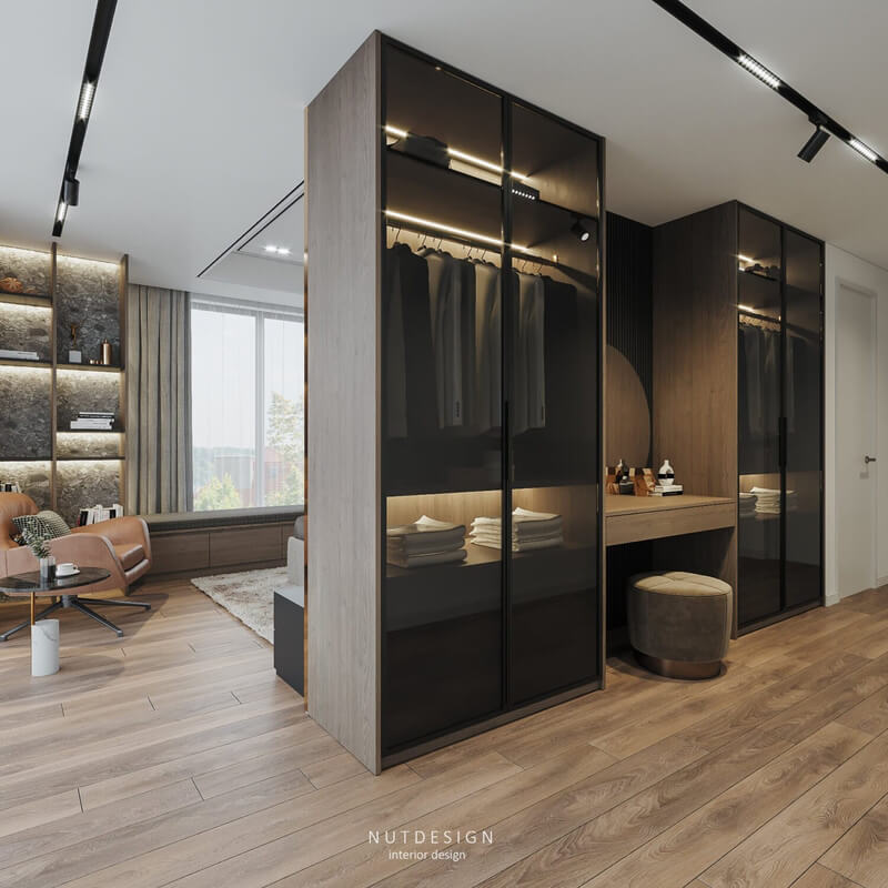  3D Interior Living Room- Kitchen by Nguyen Ngoc Tung