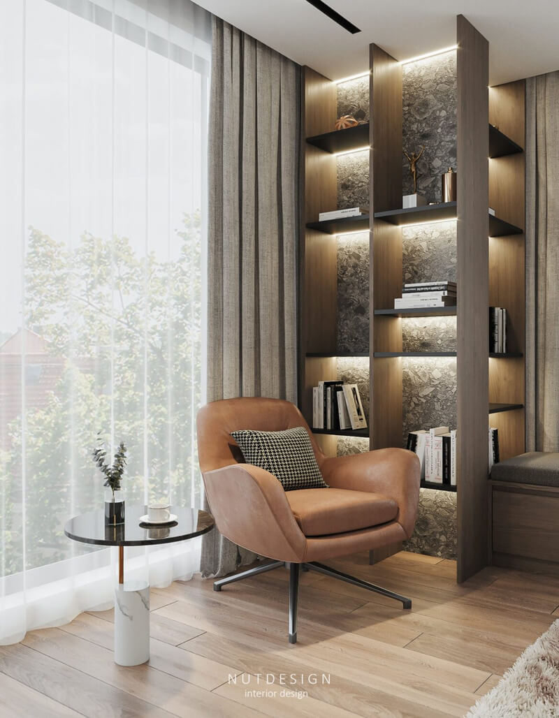  3D Interior Living Room- Kitchen by Nguyen Ngoc Tung