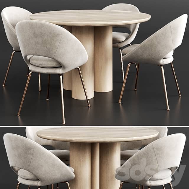 Table Chair Dinning set 7