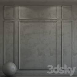 Stone Decorative plaster with molding 187 