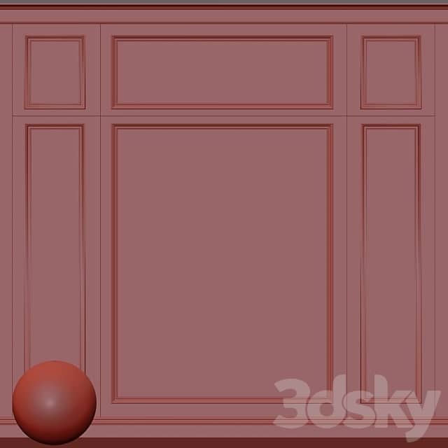 Stone Decorative plaster with molding 187