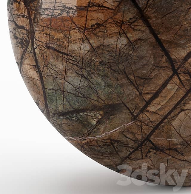 Orange marble seamless texture