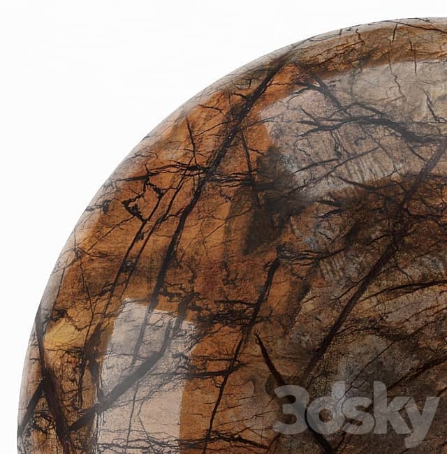 Orange marble seamless texture