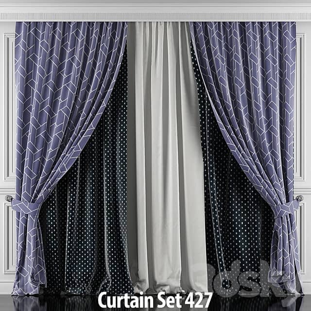 Curtains with window and moldings 426 431