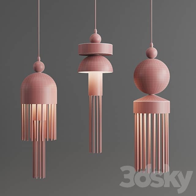 Pendant light Jaxwang Pendant Lights 3 Models 