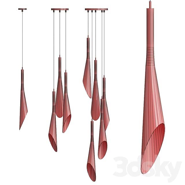 Pendant light Terzani calle collection