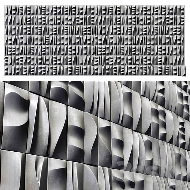 Other decorative objects Tile line curve decor n2
