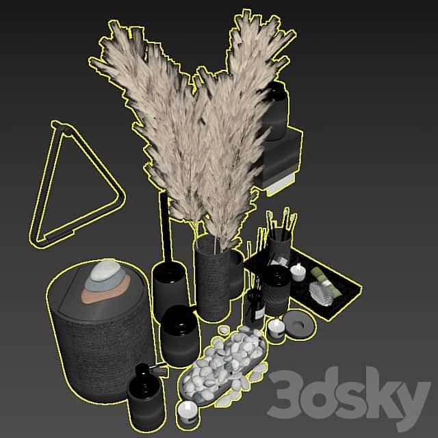 Bathroom Decorative Set 02
