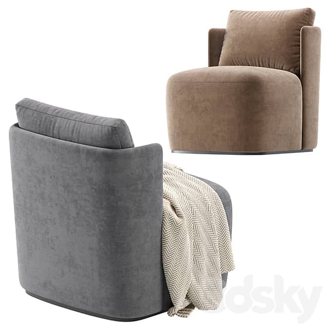 Armchair MADEIRA Cazarina Interiors Кресло МАДЕЙРА 3D Models