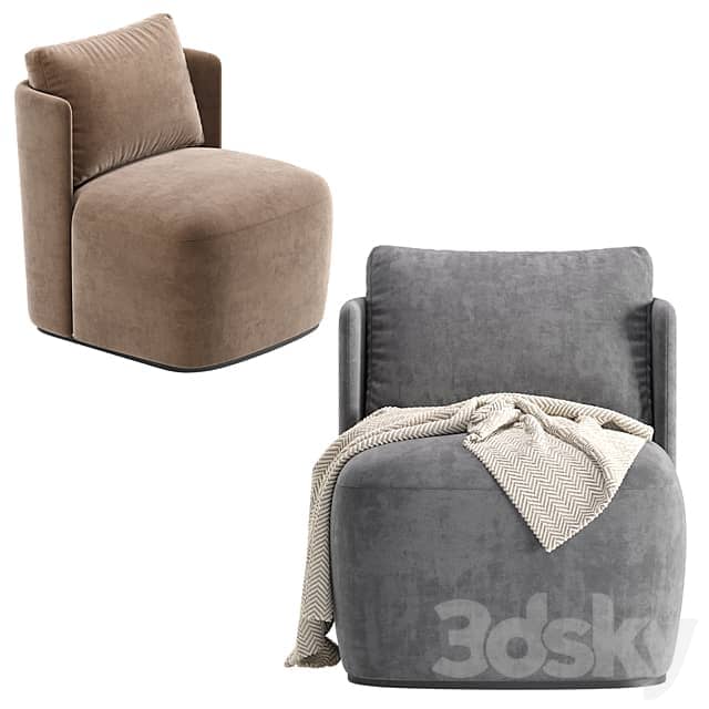 Armchair MADEIRA Cazarina Interiors Кресло МАДЕЙРА 3D Models