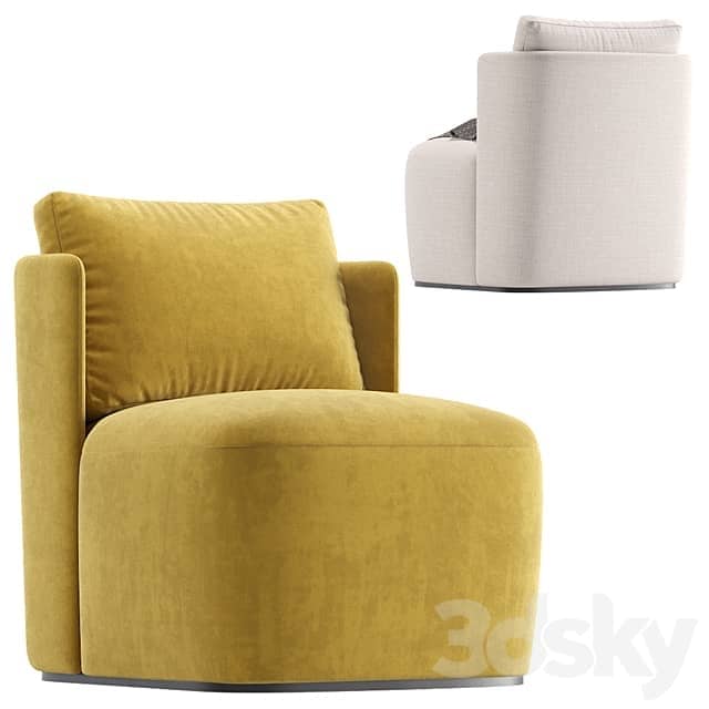 Armchair MADEIRA Cazarina Interiors Кресло МАДЕЙРА 3D Models
