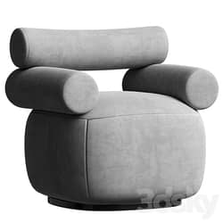 Mallow Lounge Chair large by Labofa 3D Models 3DSKY 