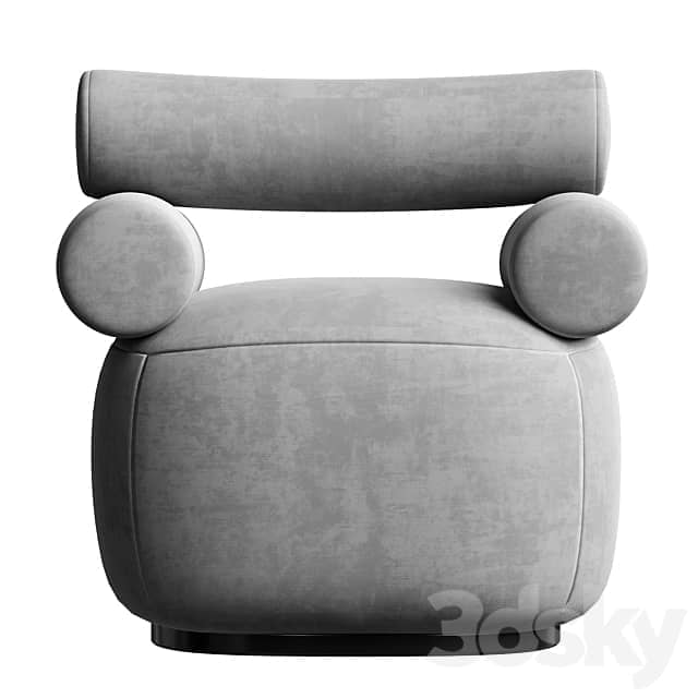 Mallow Lounge Chair large by Labofa 3D Models 3DSKY