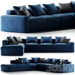 Poliform DUNE blue 3D Models 3DSKY 