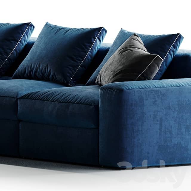 Poliform DUNE blue 3D Models 3DSKY