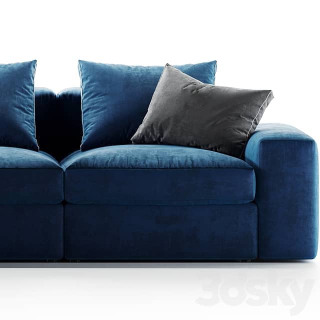 Poliform DUNE blue 3D Models 3DSKY