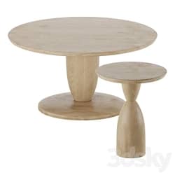 Coffee Side Table West Elm 2 3D Models 3DSKY 