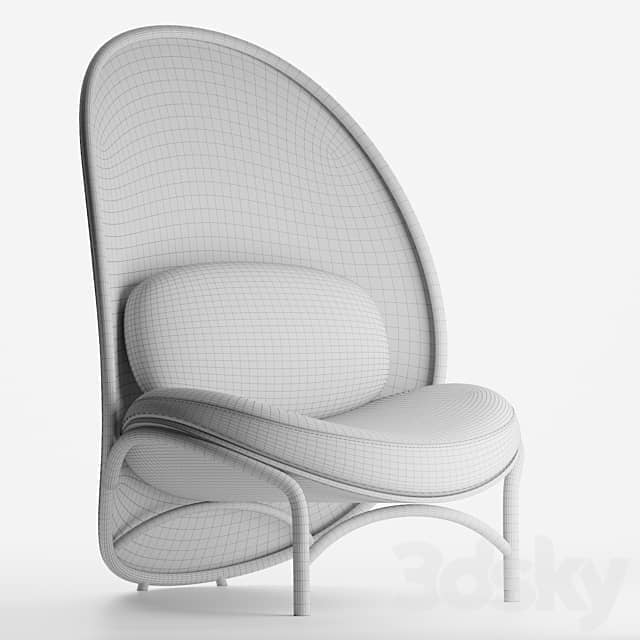 Lounge Chair Chips 3D Models 3DSKY