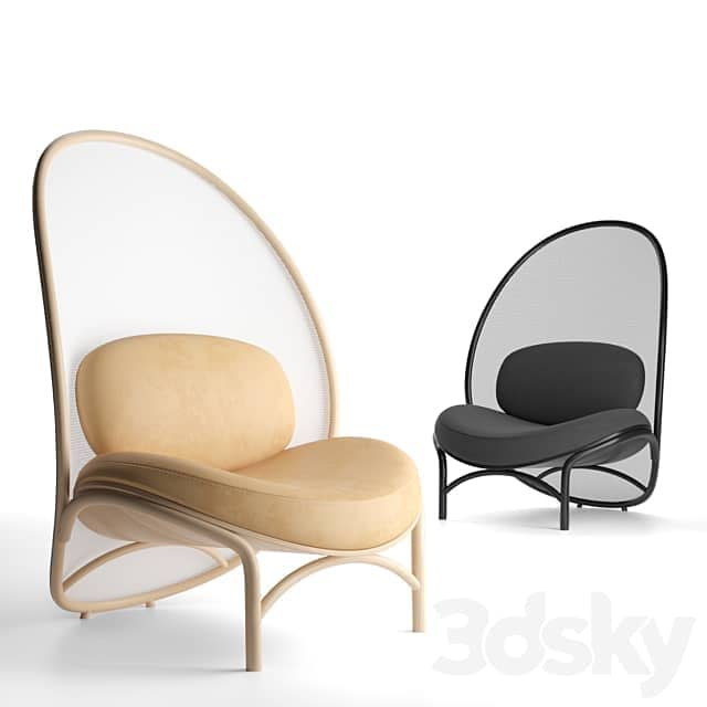 Lounge Chair Chips 3D Models 3DSKY