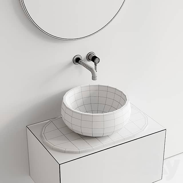 Ceramica Cielo Delfo Set 5 3D Models 3DSKY